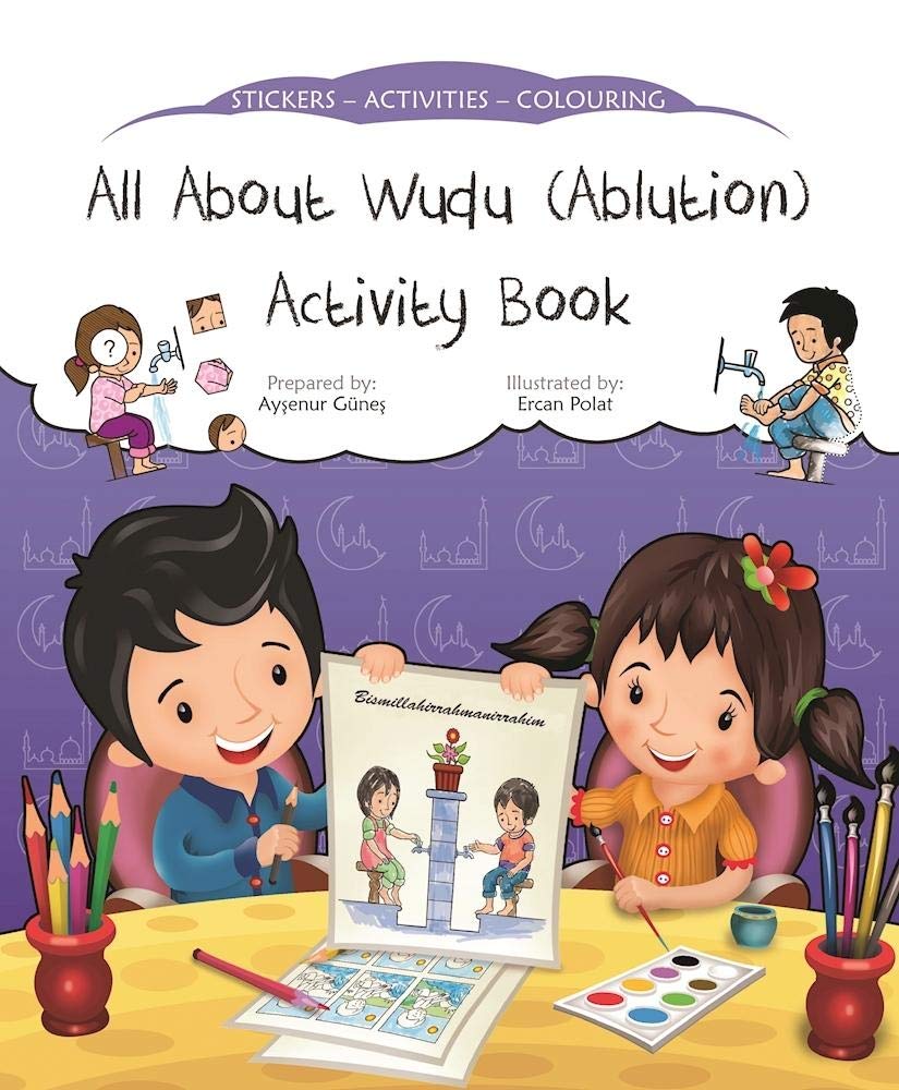 All About Wudu (Ablution) Activity Book (Discover Islam Sticker Activity Books),Used