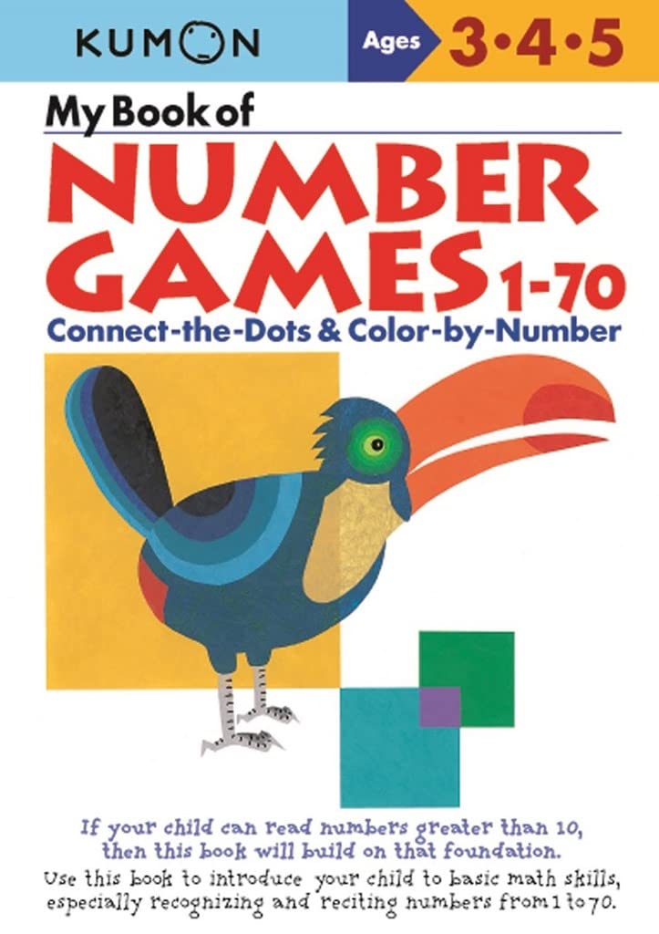 My Book Of Number Games 170 (Kumon Workbooks),Used