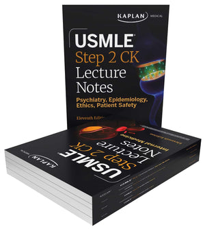 Usmle Step 2 Ck Lecture Notes, Eleventh Edition: 5Book Clinical Review (20262027) (Kaplan Test Prep)