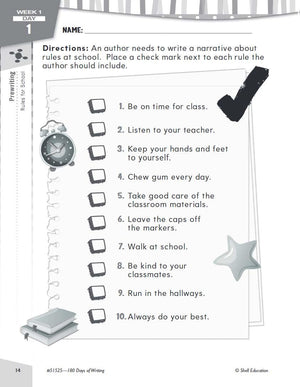 180 Days of Writing for Second Grade  An EasytoUse Second Grade Writing Workbook to Practice and Improve Writing Skills (180 ,Used