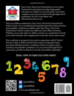 EP Math 2 Workbook: Part of the Easy Peasy AllinOne Homeschool,Used