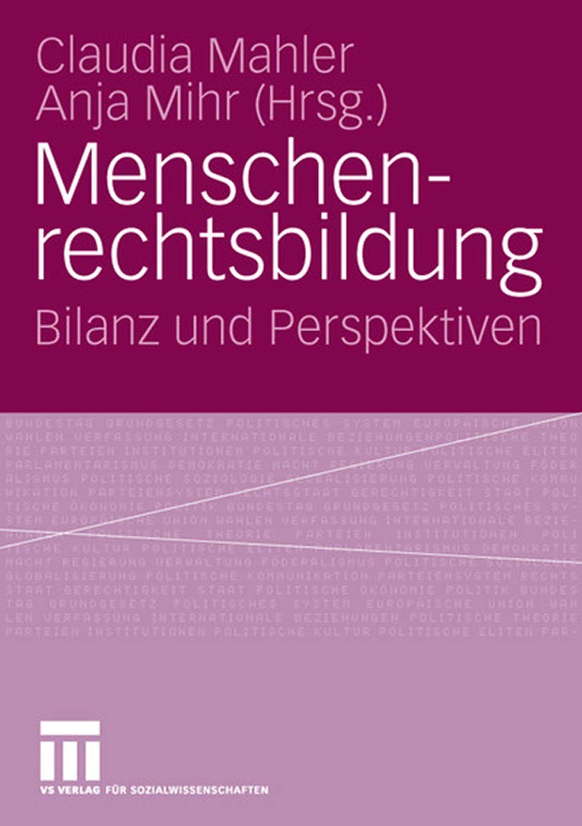 Menschenrechtsbildung: Bilanz und Perspektiven (German Edition),Used