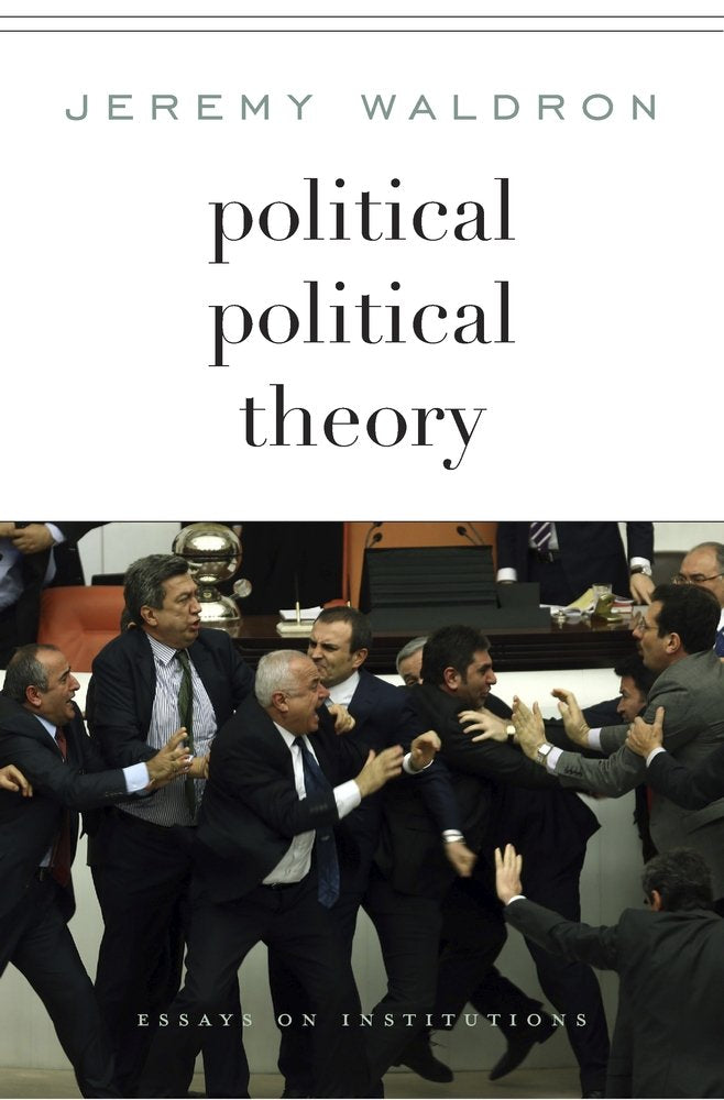 Political Political Theory: Essays On Institutions,Used