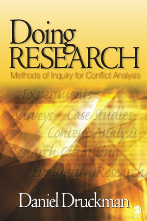 Doing Research: Methods of Inquiry for Conflict Analysis,Used