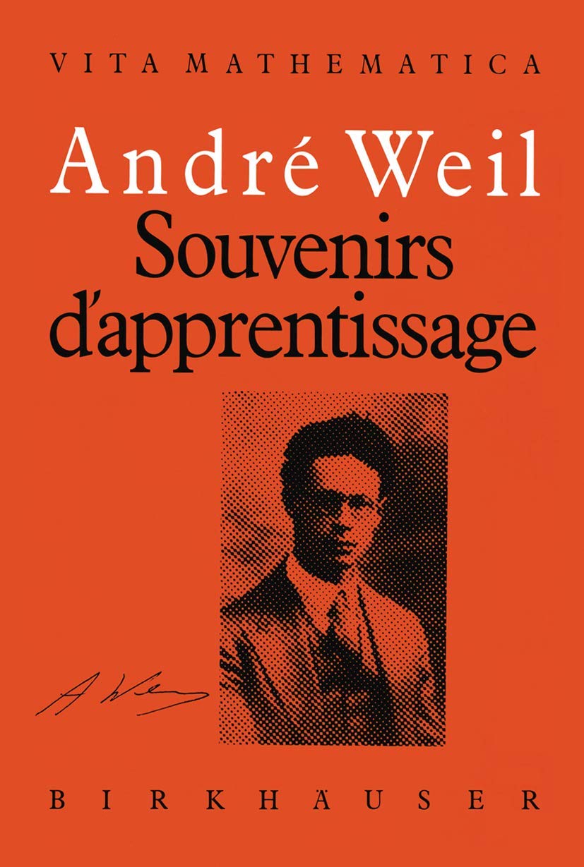 Souvenirs d'apprentissage (Vita Mathematica, 6) (French Edition),Used