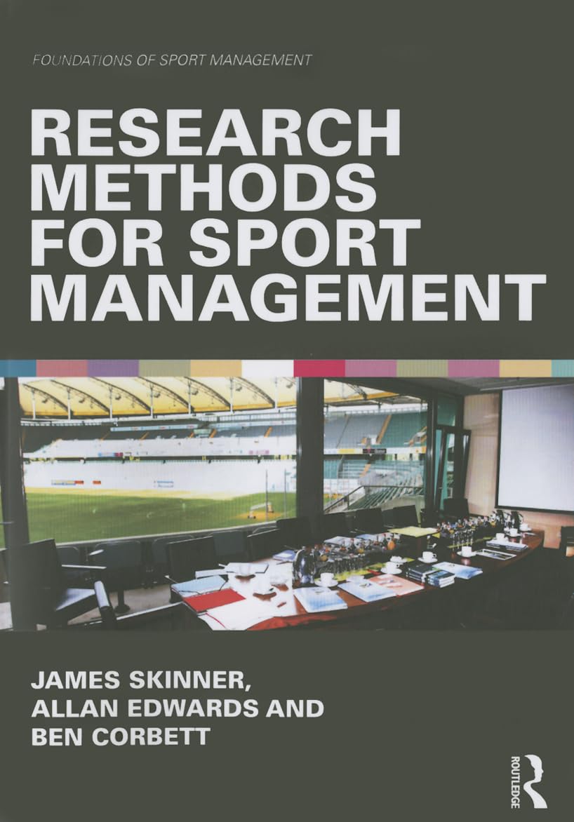 Research Methods for Sport Management (Foundations of Sport Management),Used