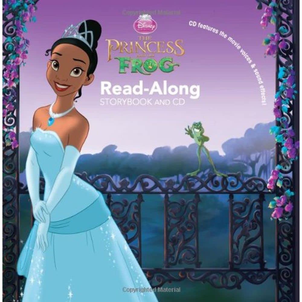 The Princess and the Frog ReadAlong Storybook and CD,Used