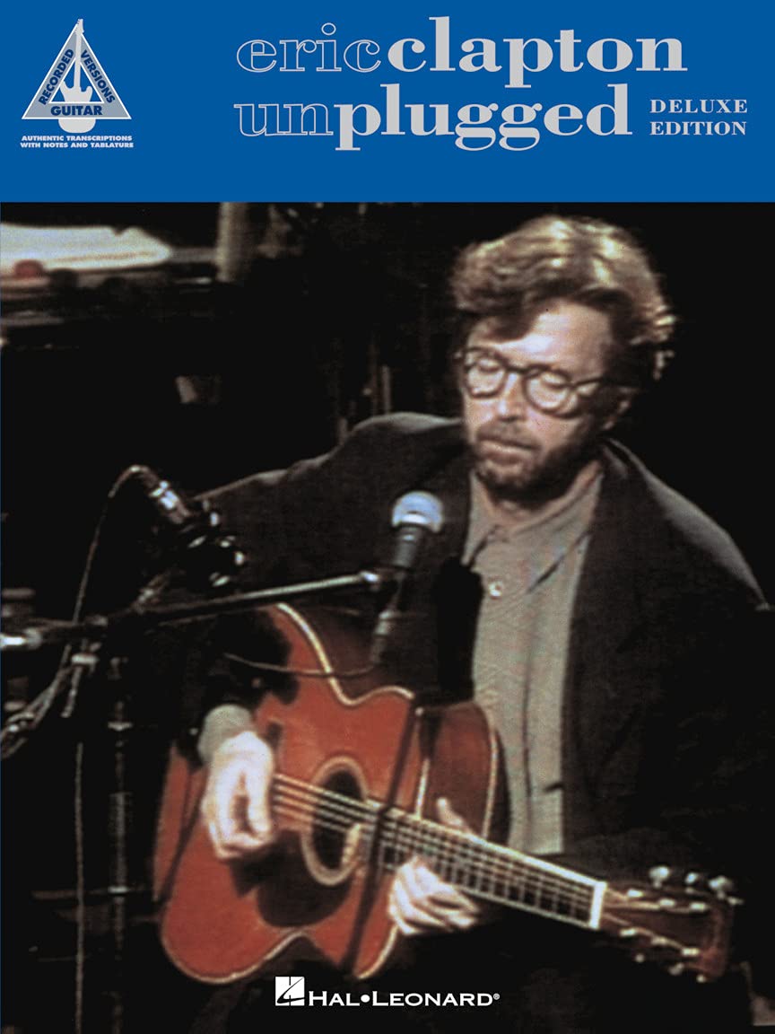Eric Clapton  Unplugged  Guitar Recorded Versions  NoteforNote Guitar TAB  17 Songs Including Tears in Heaven, Layla, My Fat,New