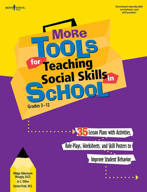 More Tools for Teaching Social Skills in School: Grades 312,Used