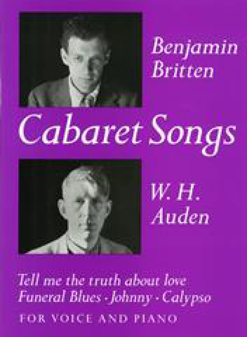 Cabaret Songs (Faber Edition),New