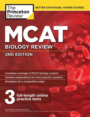 MCAT Biology Review, 2nd Edition (Graduate School Test Preparation),New