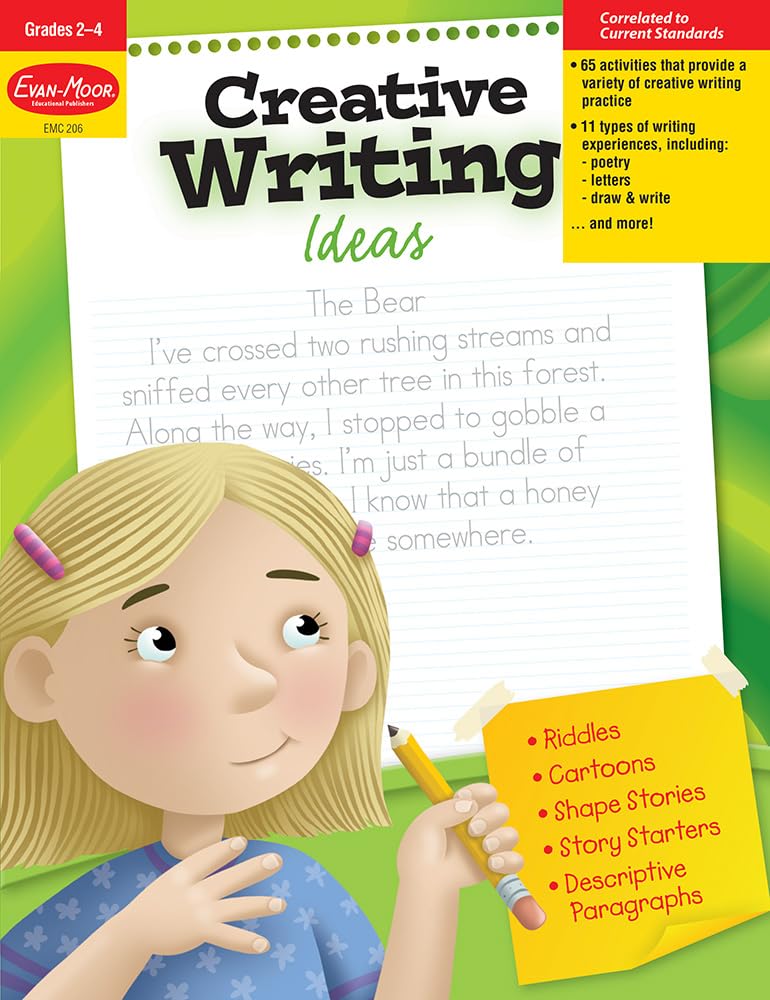 Creative Writing Ideas, Grades 24,Used