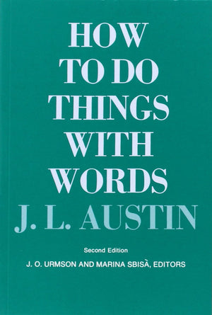 How to Do Things with Words: Second Edition (The William James Lectures),Used
