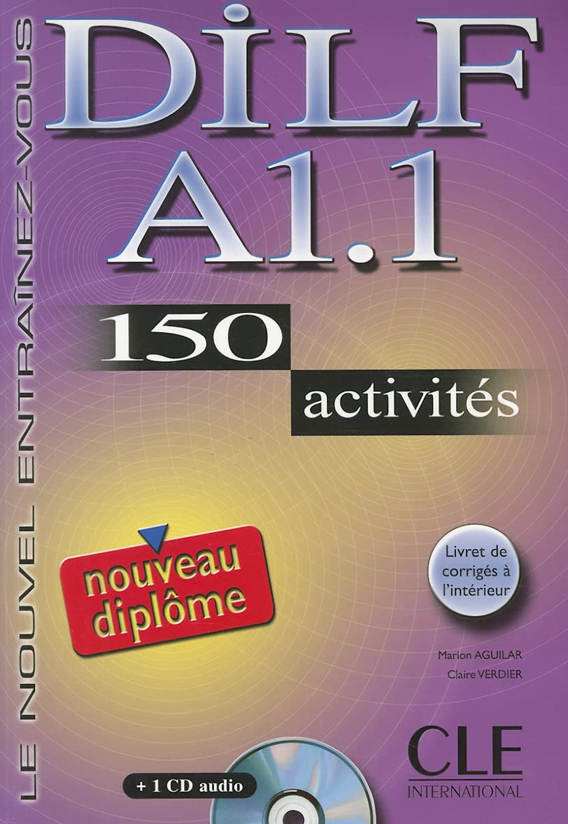 Dilf A1.1. 150 Activities. Textbook + Key + Audio CD (French Edition),Used