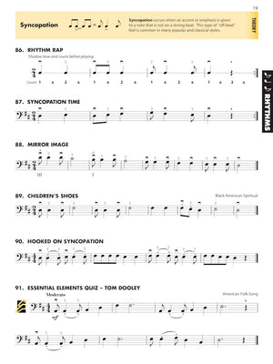Essential Elements For Strings  Book 2  Double Bass Method With Eei  Beginner To Intermediate Bass Sheet Music And Online Audio