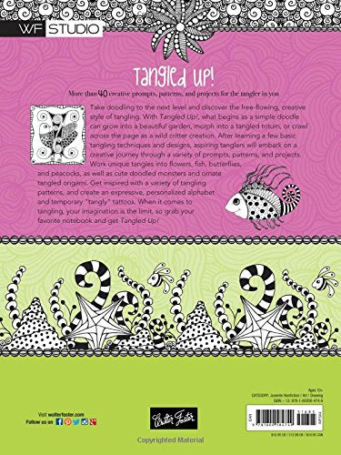 Tangled Up!: More than 40 creative prompts, patterns, and projects for the tangler in you (Walter Foster Studio),Used