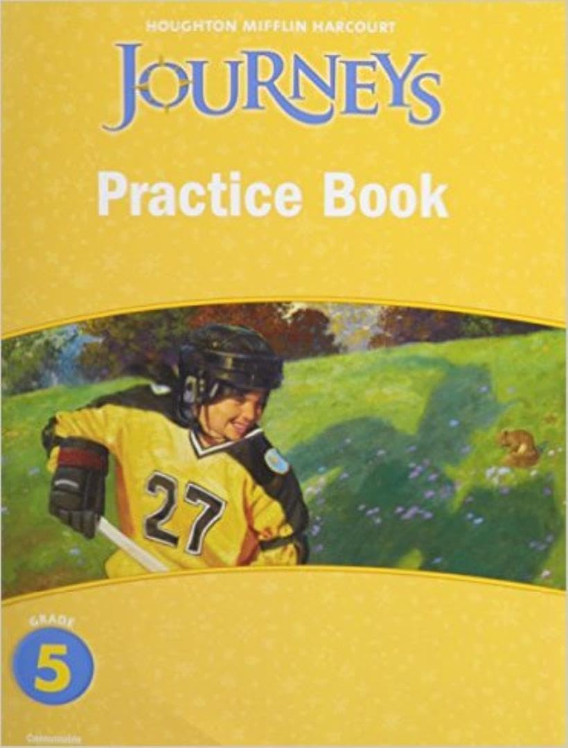 Practice Book Consumable Grade 5 (Houghton Mifflin Journeys),New
