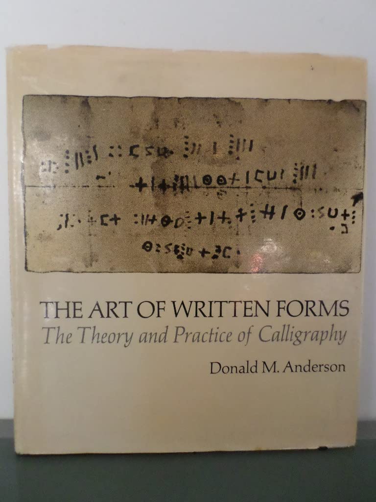 The art of written forms:The theory and practice of calligraphy,Used