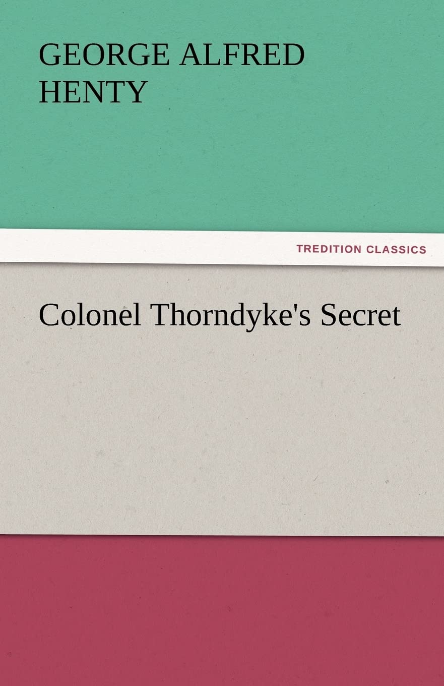 Colonel Thorndyke's Secret,Used