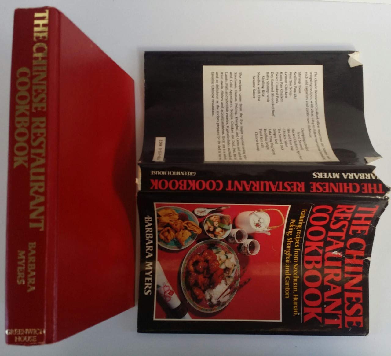 Chinese Restaurant Cook Book,Used