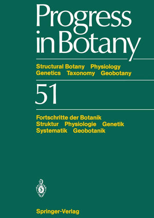 Progress in Botany (Progress in Botany, 51) (English and German Edition),Used