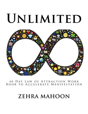 Unlimited (Large Format): 40 Day Law of Attraction Work Book to Accelerate Manifestation, Large Format,Used