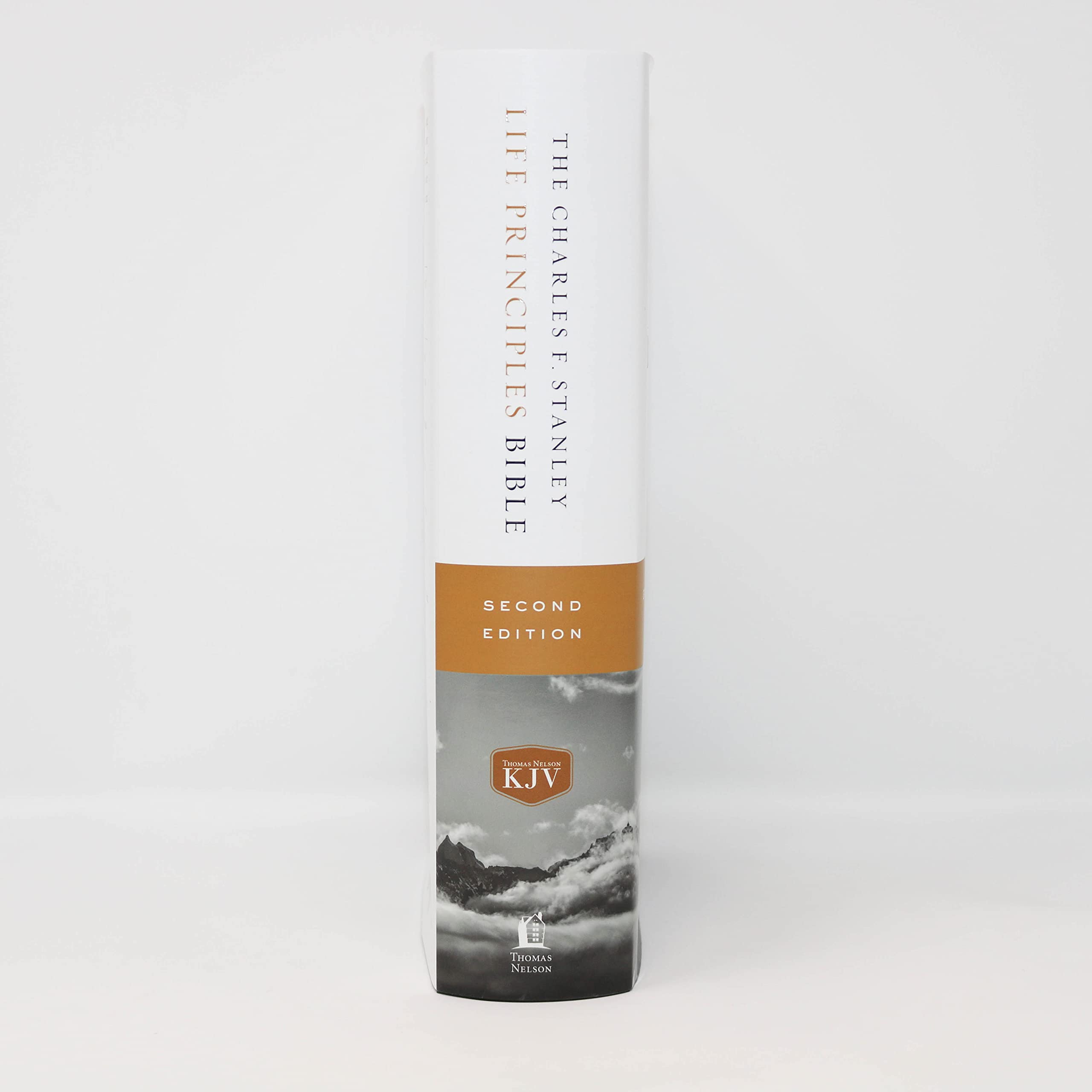 KJV, Charles F. Stanley Life Principles Bible, 2nd Edition, Hardcover, Comfort Print: Growing in Knowledge and Understanding of ,Used