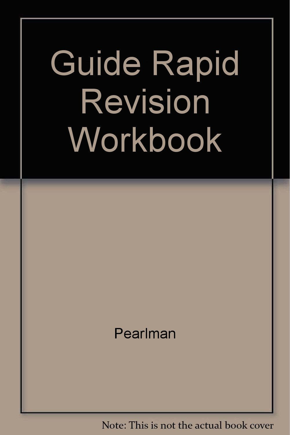 Guide to Rapid Revision Workbook,Used