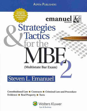 Strategies & Tactics for the MBE, Volume 2,New