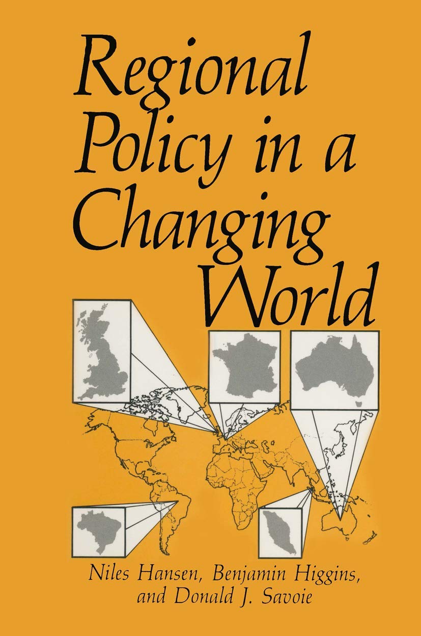 Regional Policy in a Changing World (Environment, Development and Public Policy: Cities and Development),Used