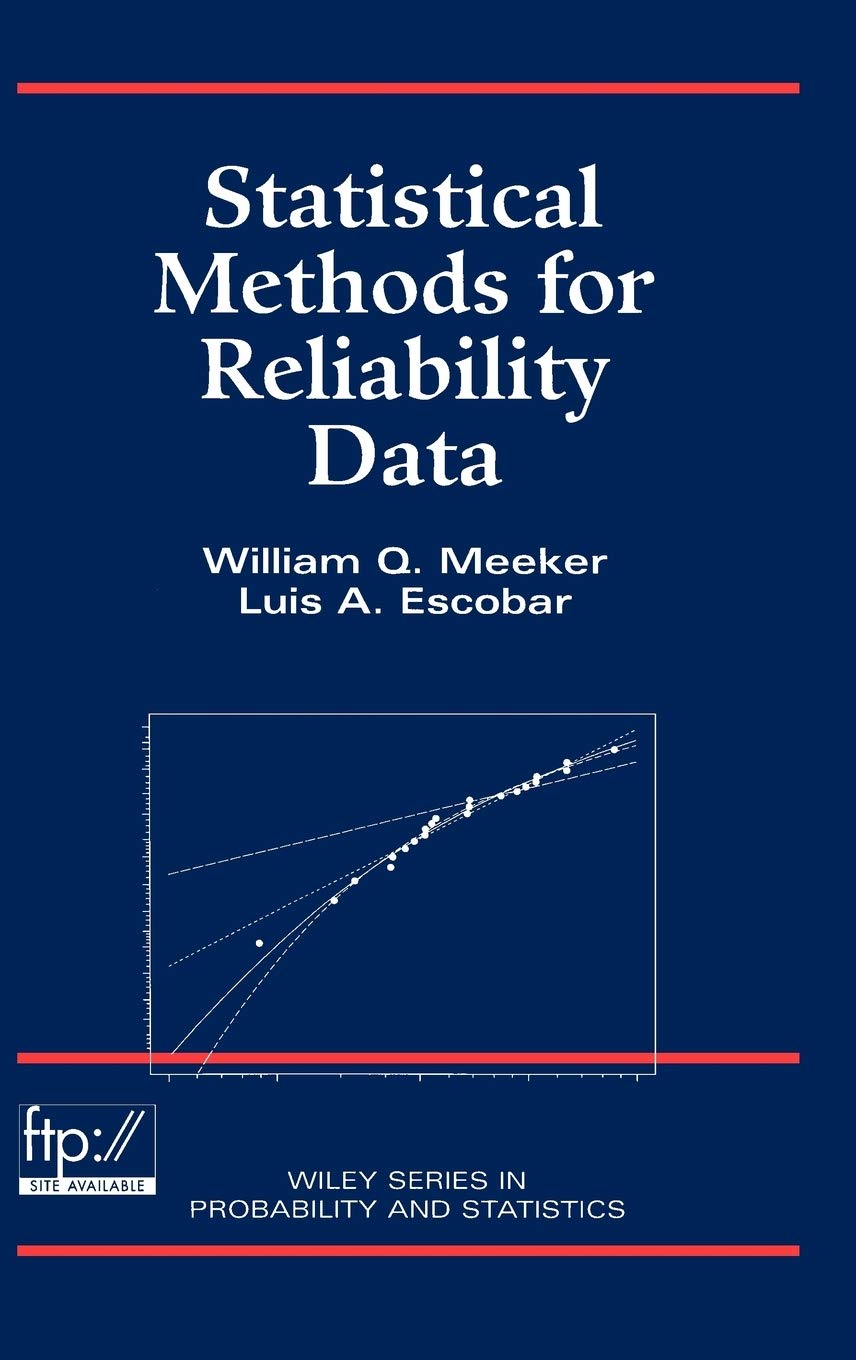 Statistical Methods For Reliability Data,New