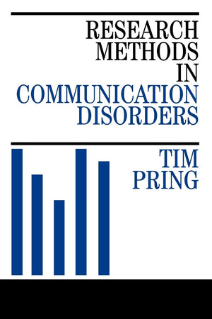 Research Methods in Communication Disorders,New