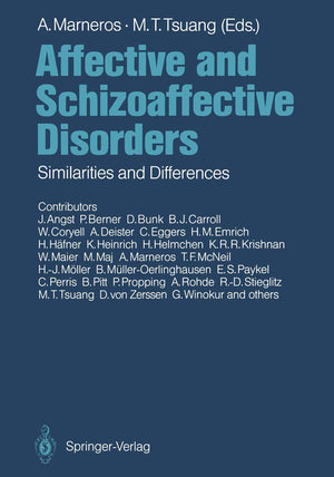 Affective and Schizoaffective Disorders: Similarities and Differences,Used