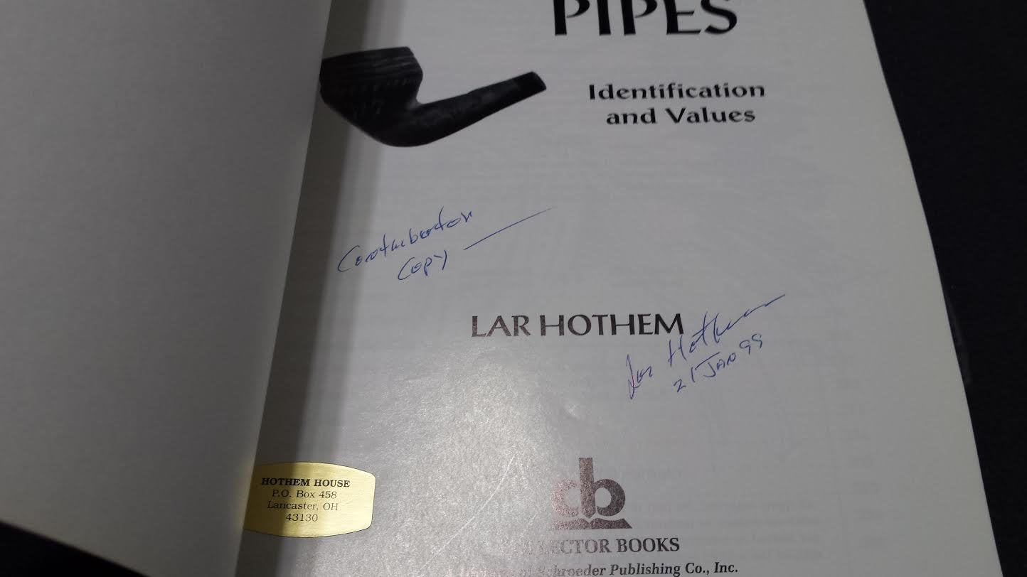 Collectors Guide to Indian Pipes Identification and Values,Used