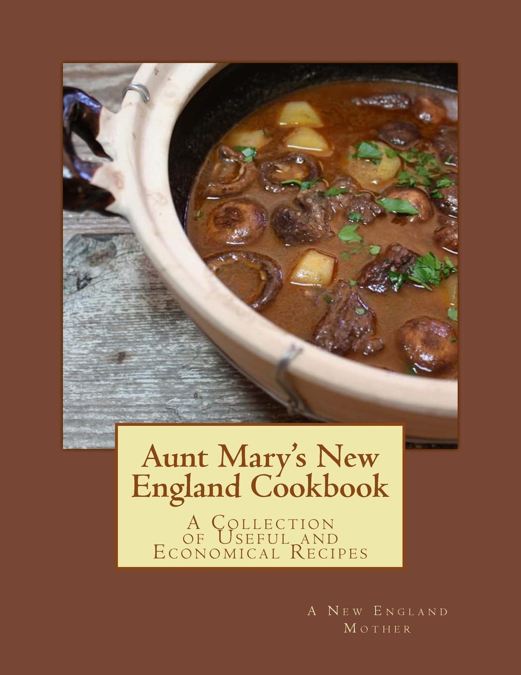 Aunt Mary's New England Cookbook: A Collection of Useful and Economical Recipes,Used