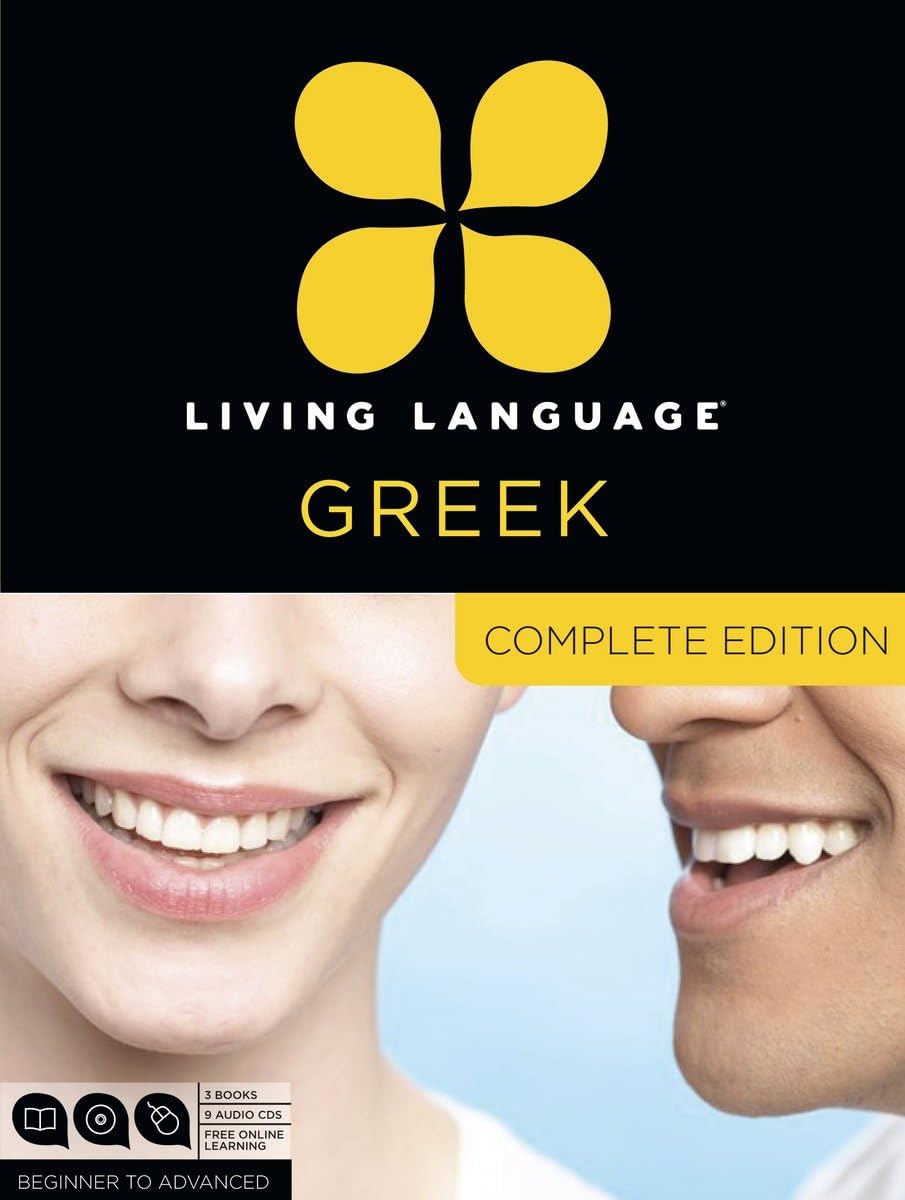 Living Language Greek, Complete Edition: Beginner Through Advanced Course, Including 3 Coursebooks, 9 Audio Cds, And Free Online,Used