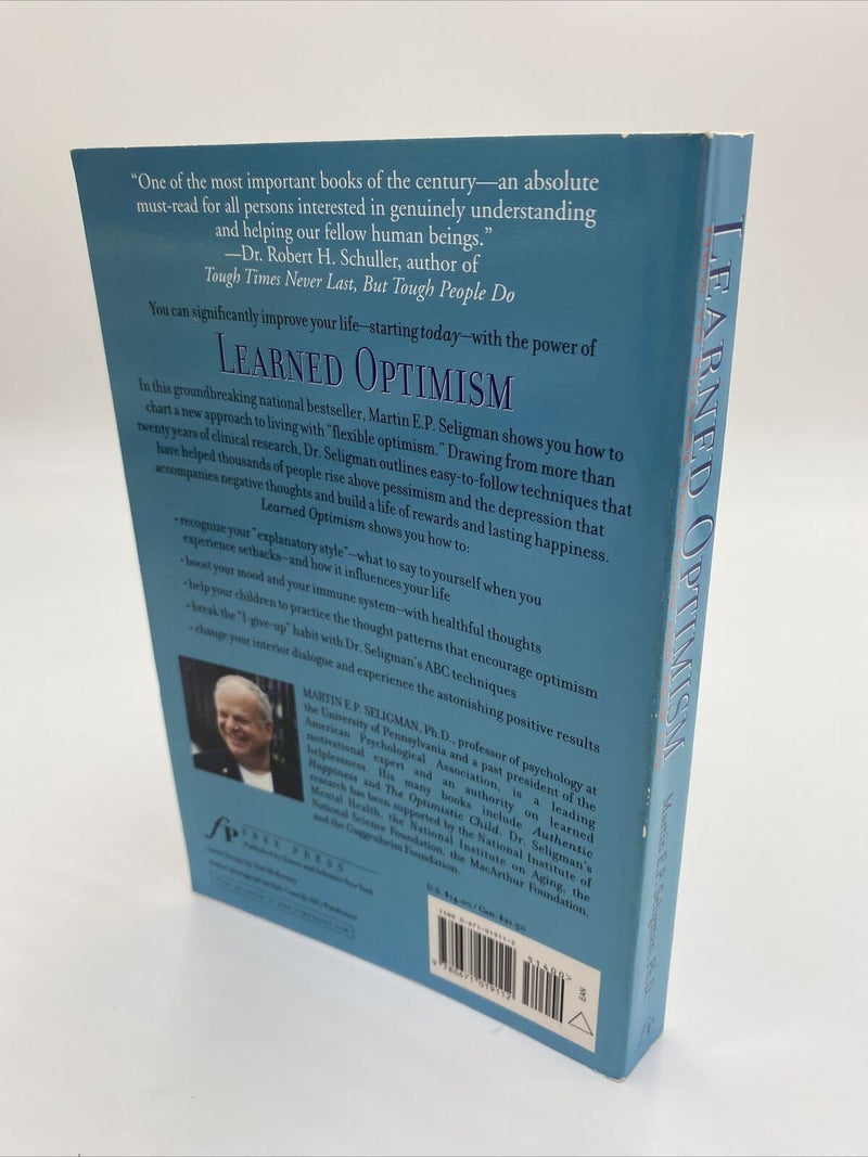 Learned Optimism: How To Change Your Mind And Your Life,Used