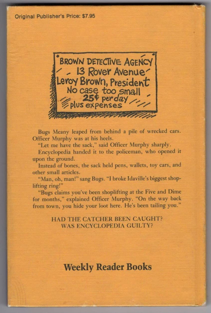 Encyclopedia Brown and the Case of the Midnight Visitor,Used