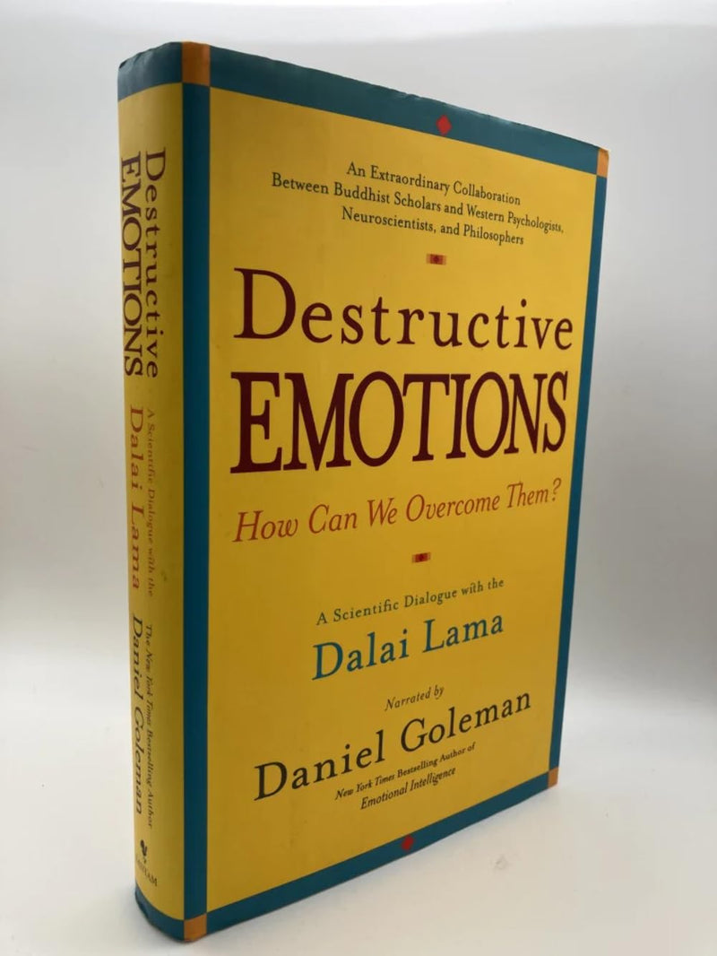 Destructive Emotions: A Scientific Dialogue With The Dalai Lama,New