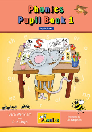 Jolly Phonics Pupil Book 1 (Colour Edition) (Pupil Books Print),Used
