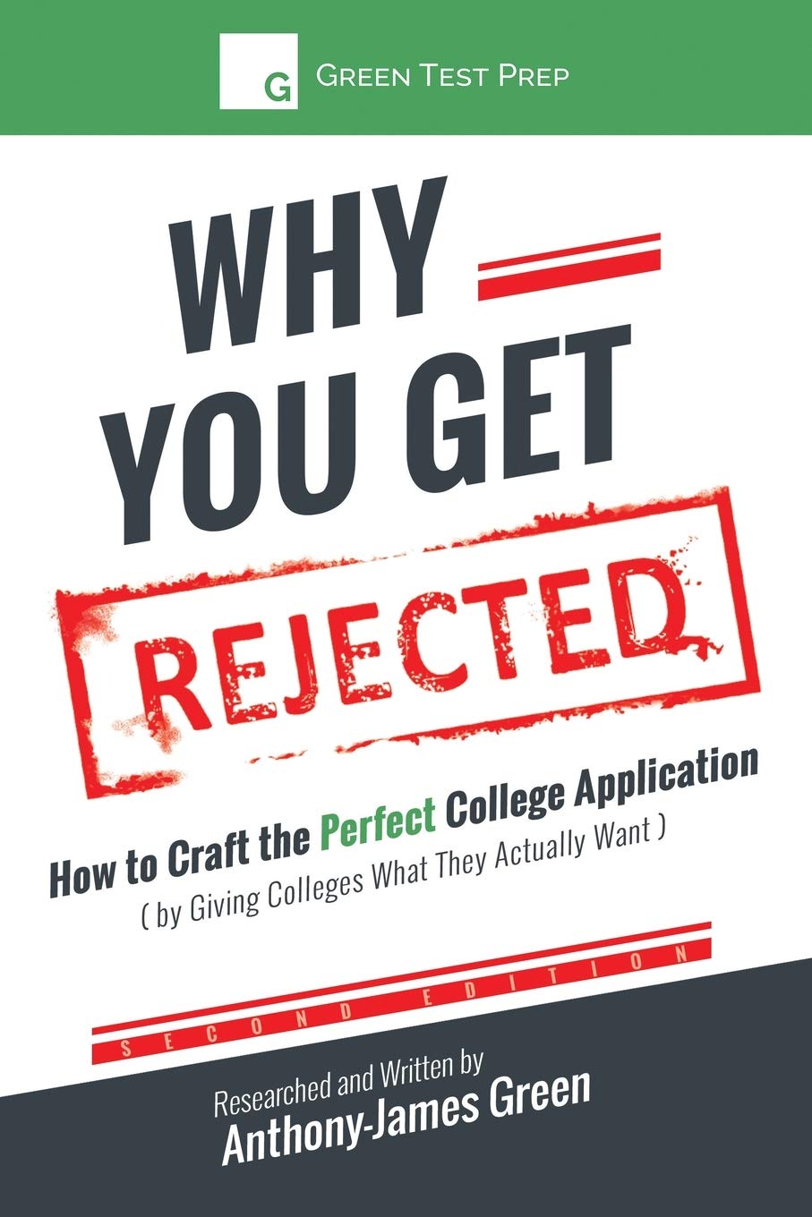 Why You Get Rejected: How to Craft the Perfect College Application (by Giving Colleges What They Actually Want),Used