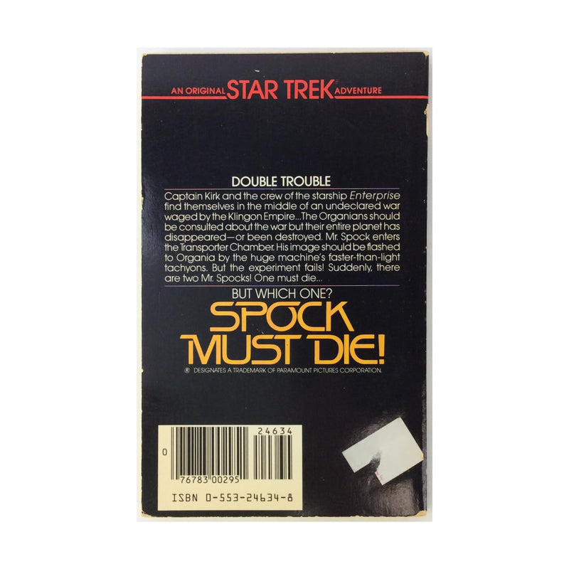 Spock Must Die! (Star Trek),New