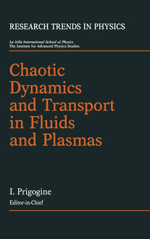 Chaotic Dynamics and Transport in Fluids and Plasmas (Research Trends in Physics),Used