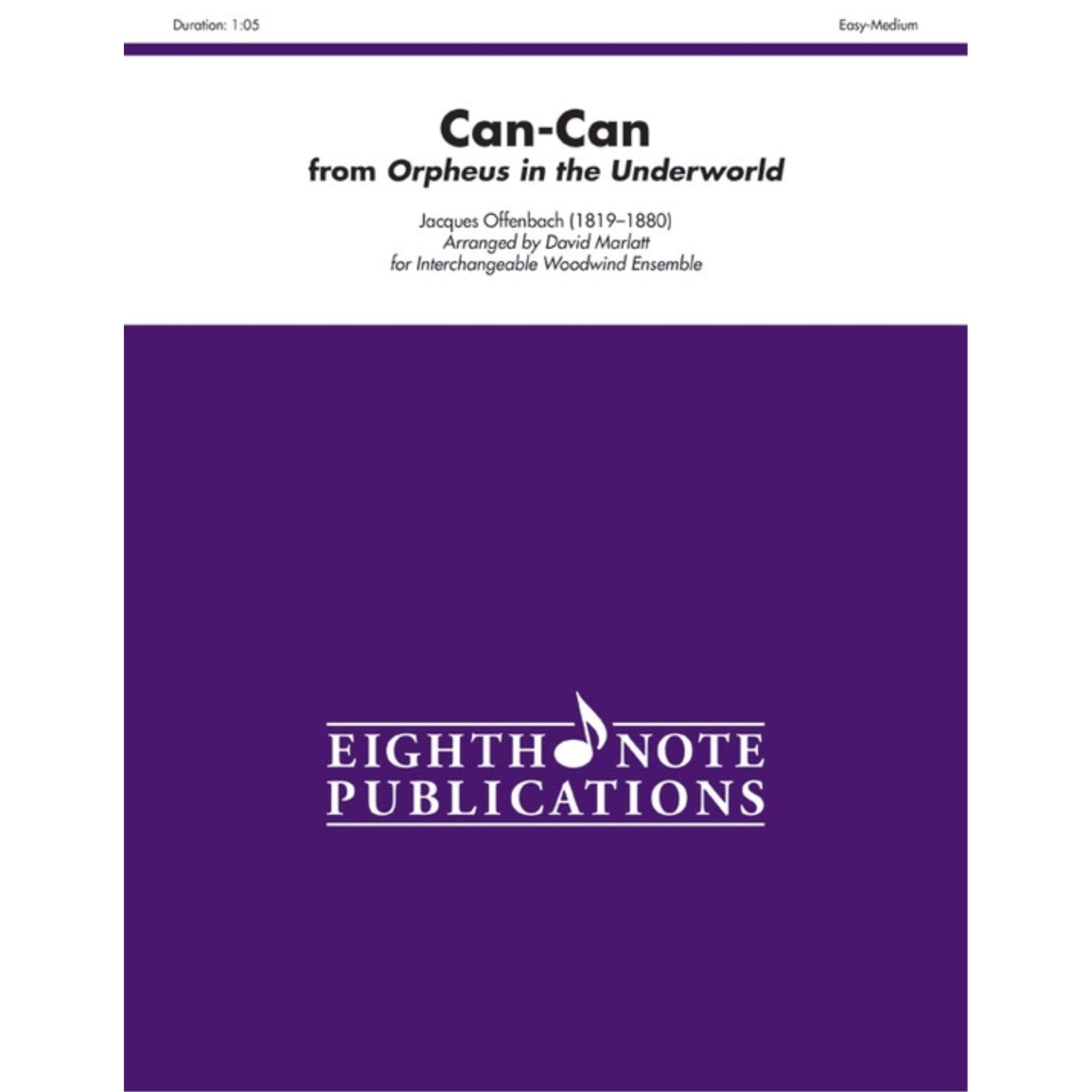 CanCan: from Orpheus in the Underworld, Score & Parts (Eighth Note Publications),Used