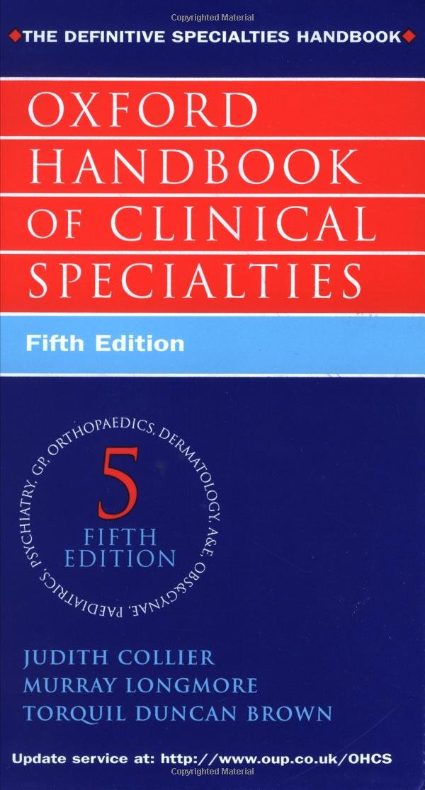 Oxford Handbook of Clinical Specialties