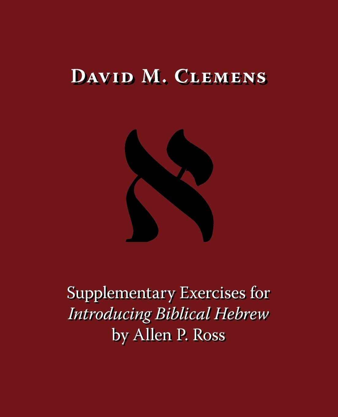 Supplementary Exercises for Introducing Biblical Hebrew by Allen P. Ross,Used