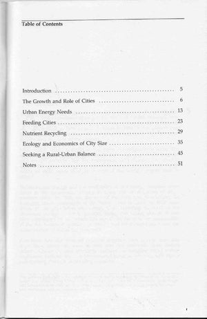 Future of Urbanization: Facing the Ecological and Economic Constraints,Used
