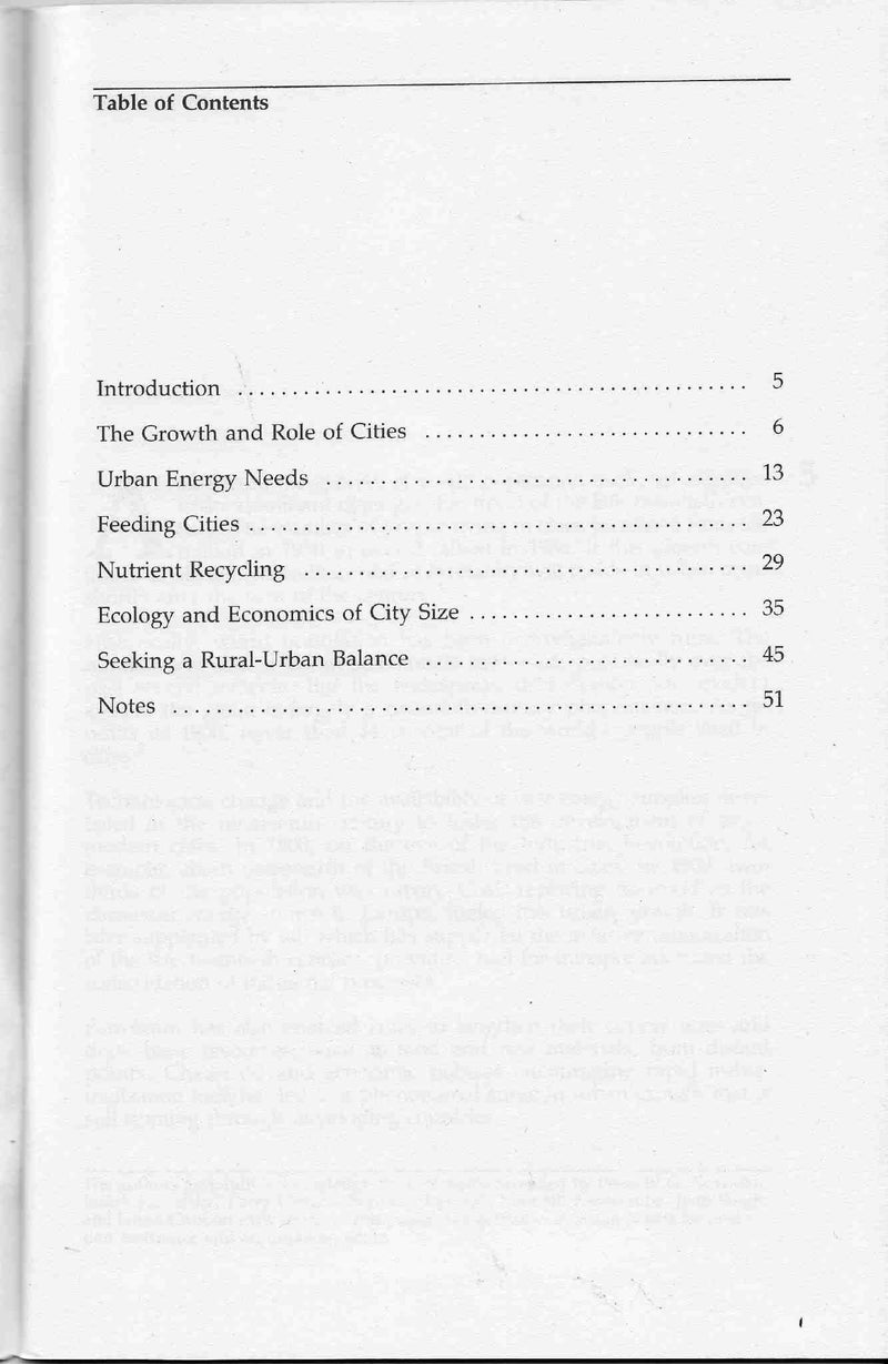 Future of Urbanization: Facing the Ecological and Economic Constraints,Used