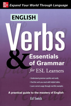 English Verbs & Essentials of Grammar for ESL Learners (Verbs and Essentials of Grammar Series),New