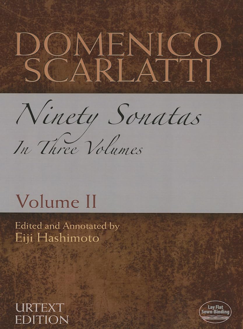 Domenico Scarlatti: Ninety Sonatas in Three Volumes, Volume II (Volume 2) (Dover Classical Piano Music),Used
